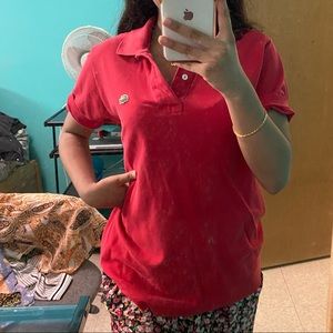 caribou vintage lacoste shirt